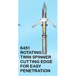 Spear Tip Tri Cut Spinner